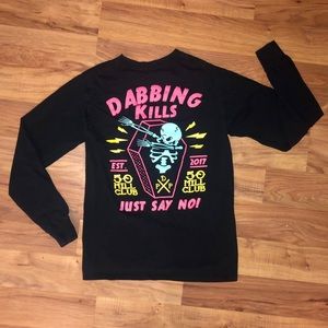 Pewdiepie 50 Mill sub long sleeve shirt dabbing